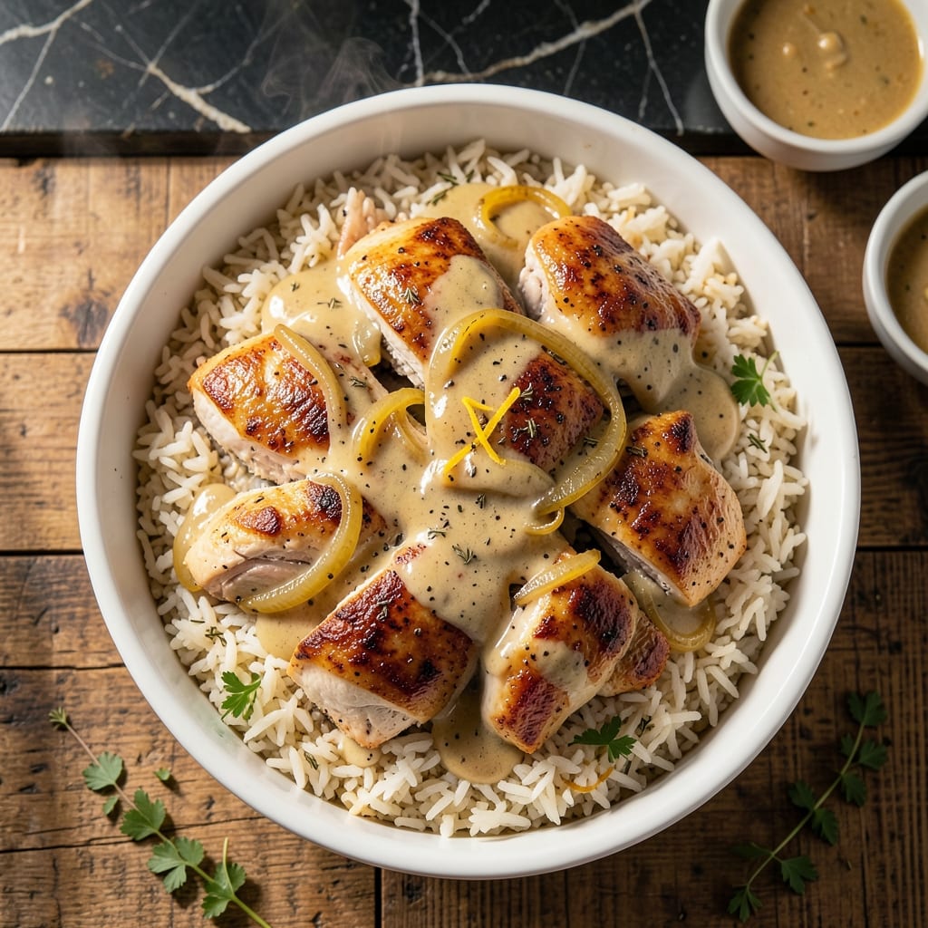 Chicken Rice Gravy Casserole Recipe: Homestyle One-Dish Comfort Chicken Rice Gravy Casserole Recipe: Homestyle One-Dish Comfort