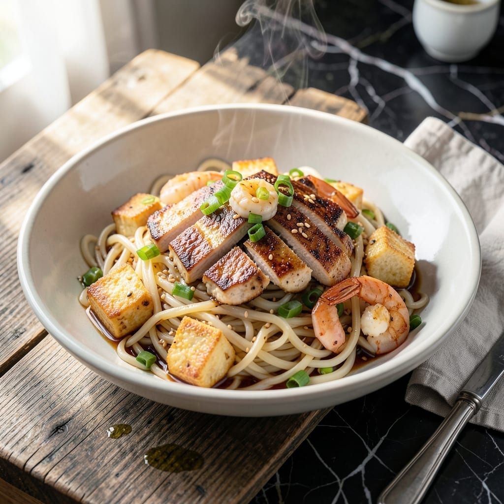 High Protein Rice Noodle Recipe: Wok-Tossed Lean Satisfaction High Protein Rice Noodle Recipe: Wok-Tossed Lean Satisfaction