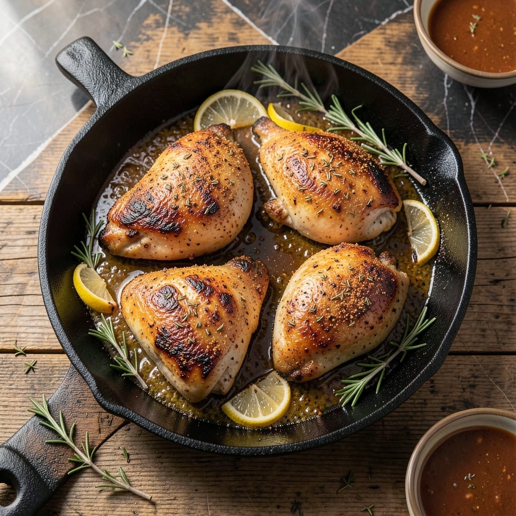 Brick Chicken Recipe: Crispy Skin With Juicy Interior