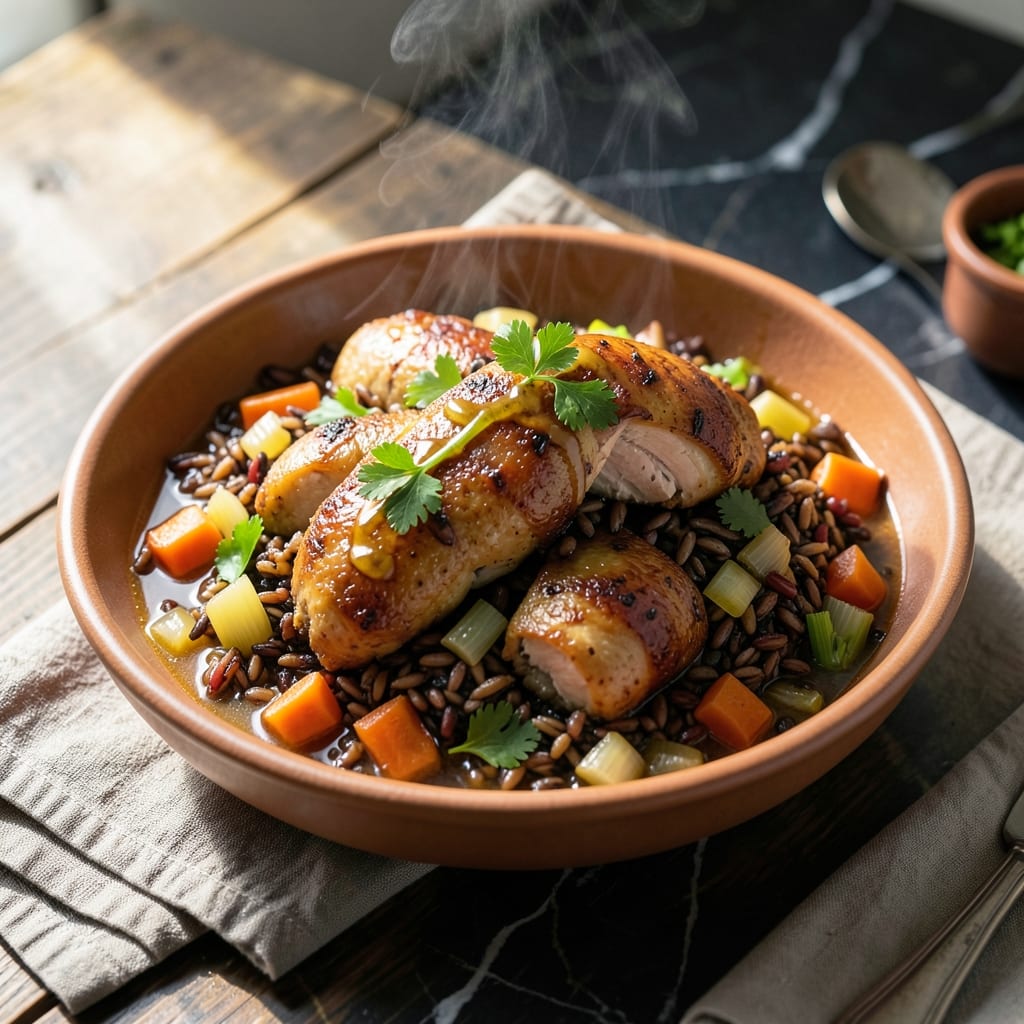Chicken and Wild Rice Recipe Crock Pot: Hands-Off Flavor Infusion