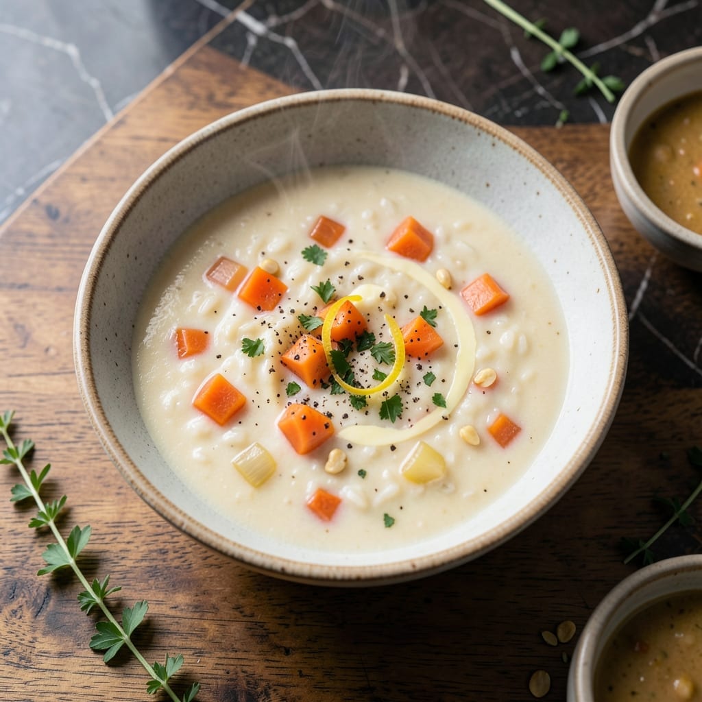 Cream of Rice Soup Recipe: Silky Broth with Pearl-Like Grains Cream of Rice Soup Recipe: Silky Broth with Pearl-Like Grains