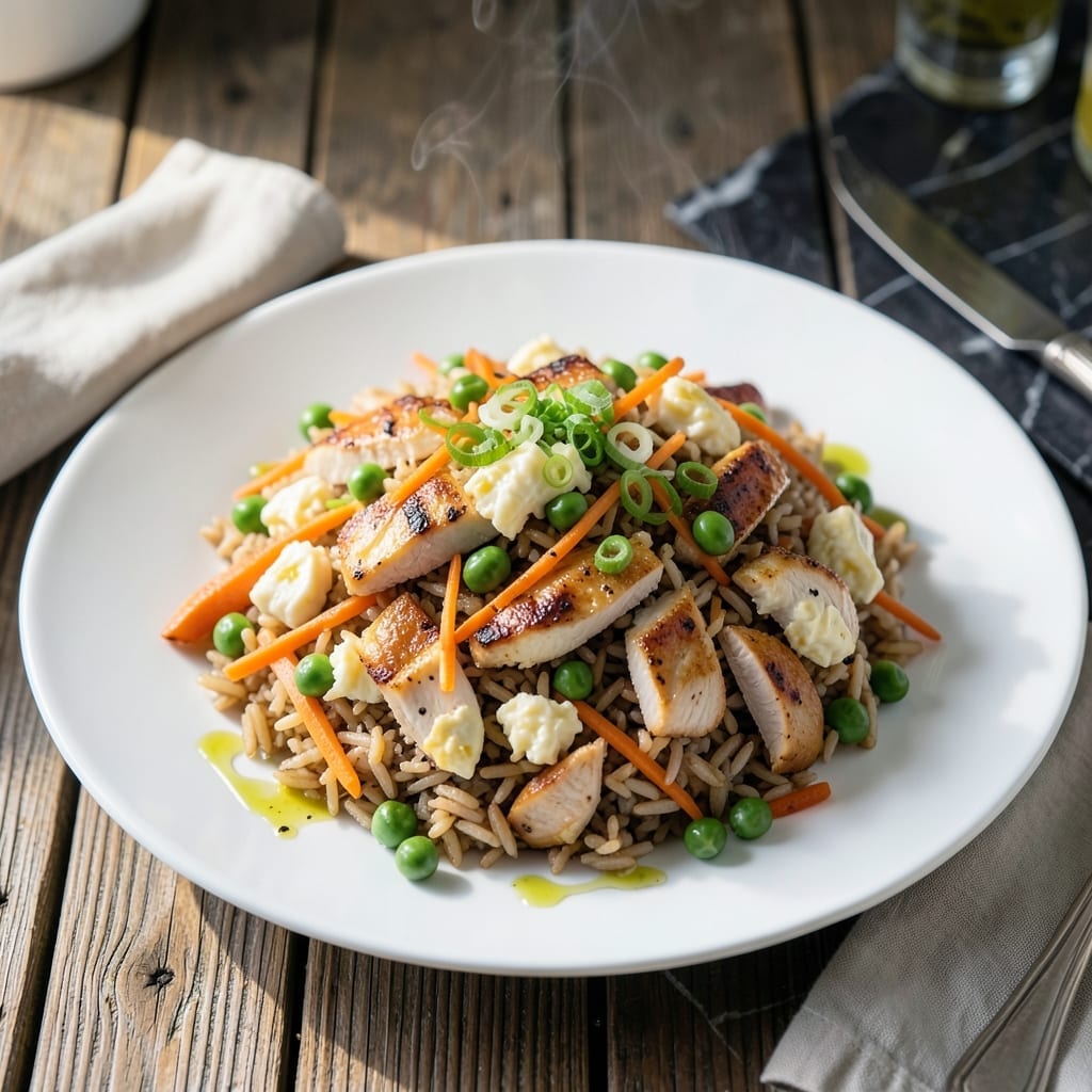 Skinny Chicken Fried Rice Recipe: Light and Flavorful Weeknight Meal