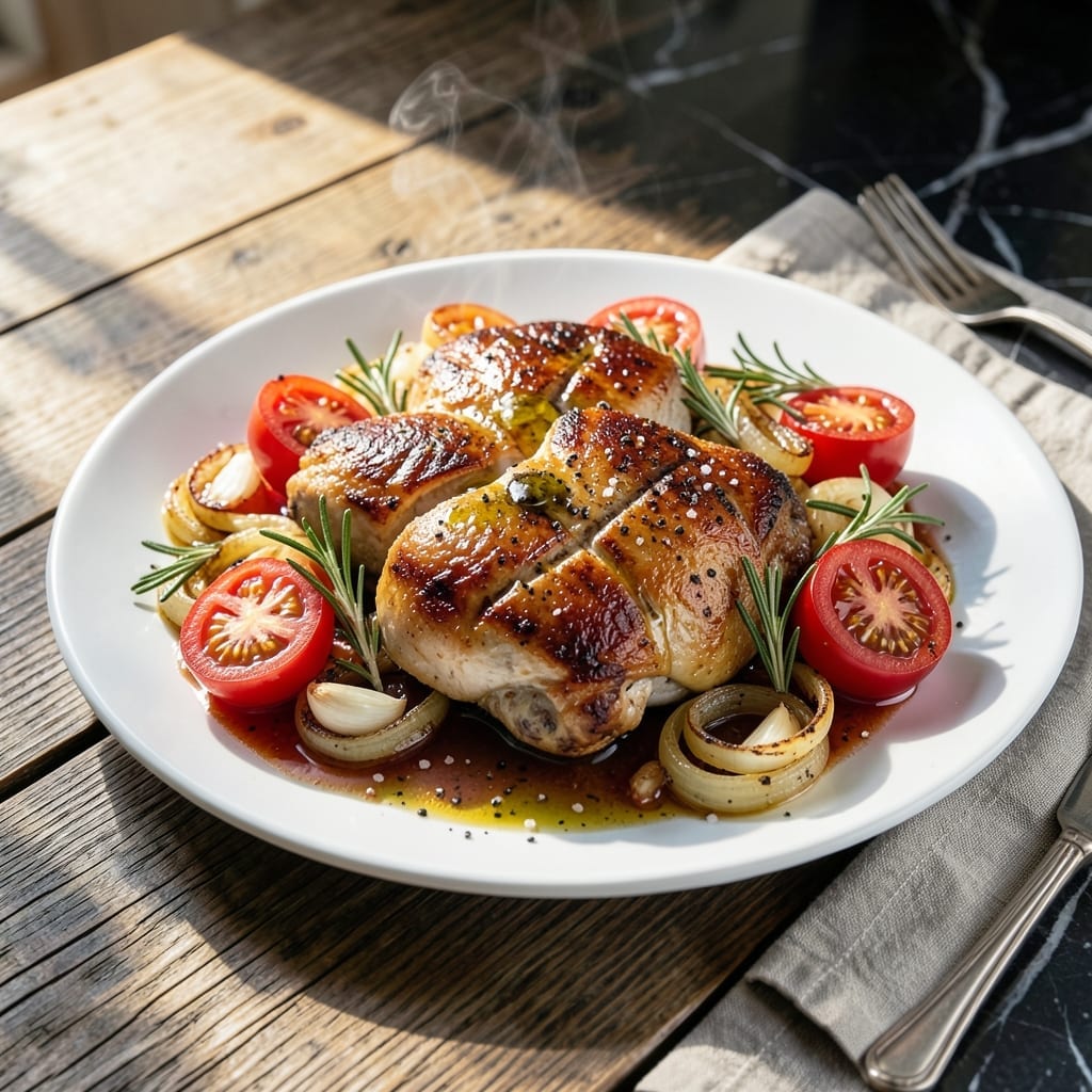 Chicken Tomato Rosemary Recipe: Herb-Infused Rustic Simmer Chicken Tomato Rosemary Recipe: Herb-Infused Rustic Simmer