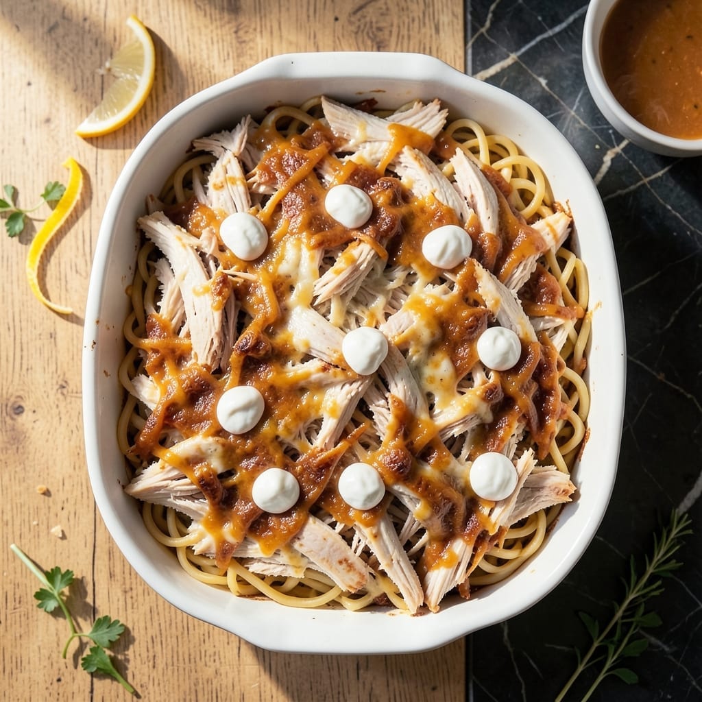 Shredded Chicken Casserole Recipe: Cheesy Layers of One-Dish Comfort Shredded Chicken Casserole Recipe: Cheesy Layers of One-Dish Comfort