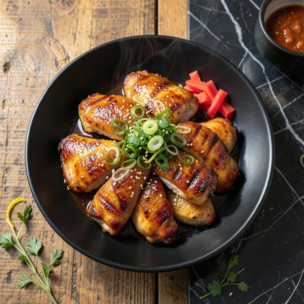 Japanese Barbecue Chicken Recipe: Yakitori-Style Glaze With Smoky Sweetness Japanese Barbecue Chicken Recipe: Yakitori-Style Glaze With Smoky Sweetness