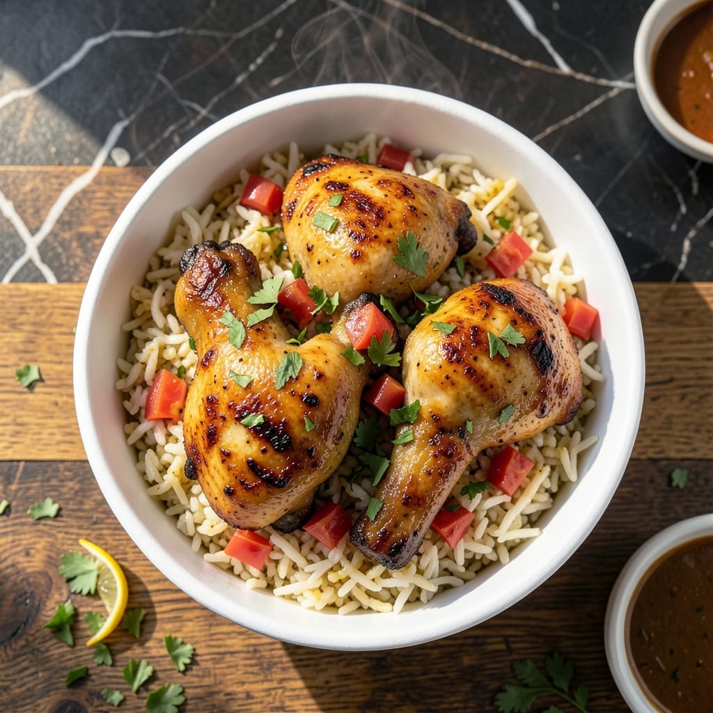 Halal Guys Chicken and Rice Recipe: Street Cart Flavor at Home