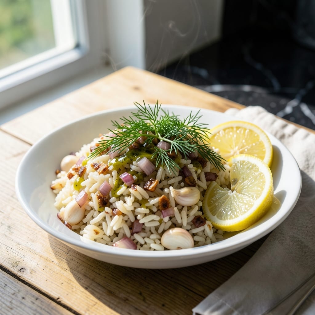 Greek Minute Rice Recipe: Lemon-Herb Infused One-Pot Meal