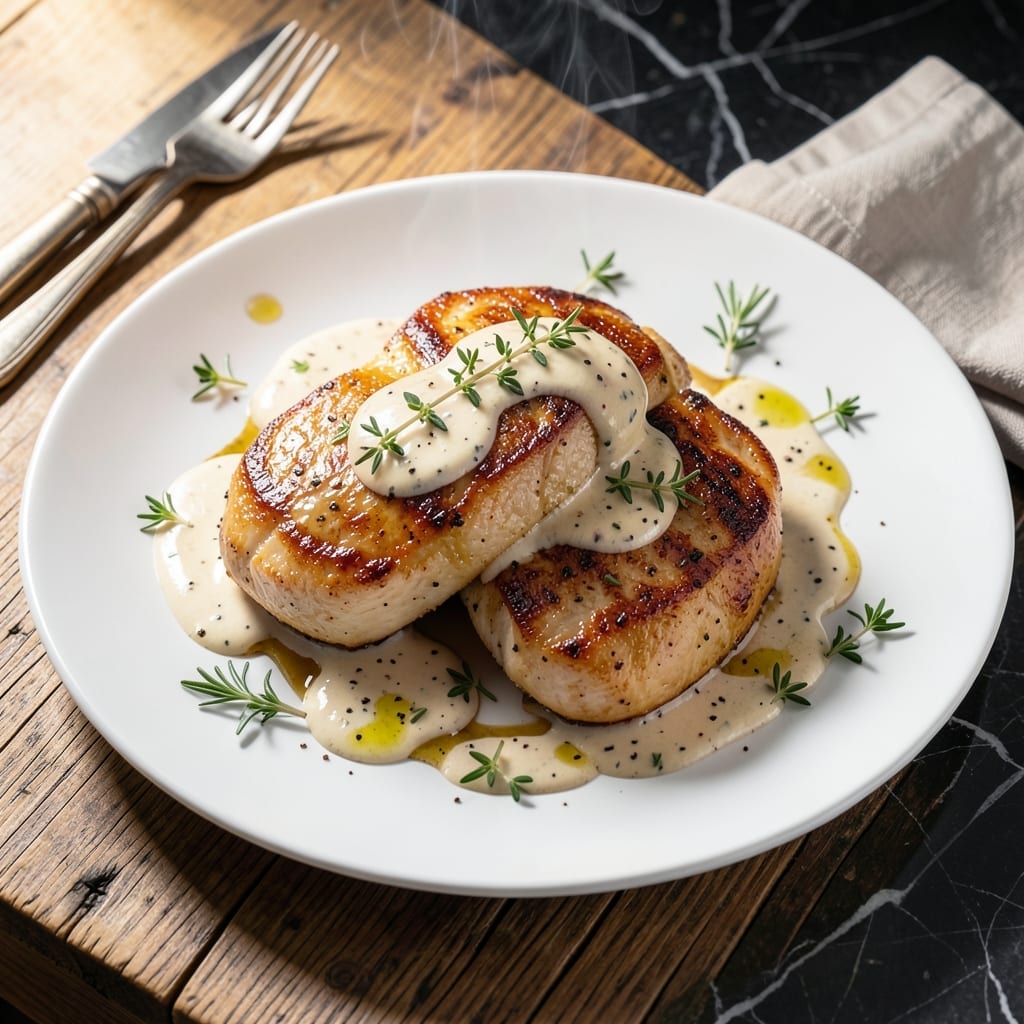 Creamy Herbed Chicken Recipe: Velvety Sauce With Fresh Garden Herbs