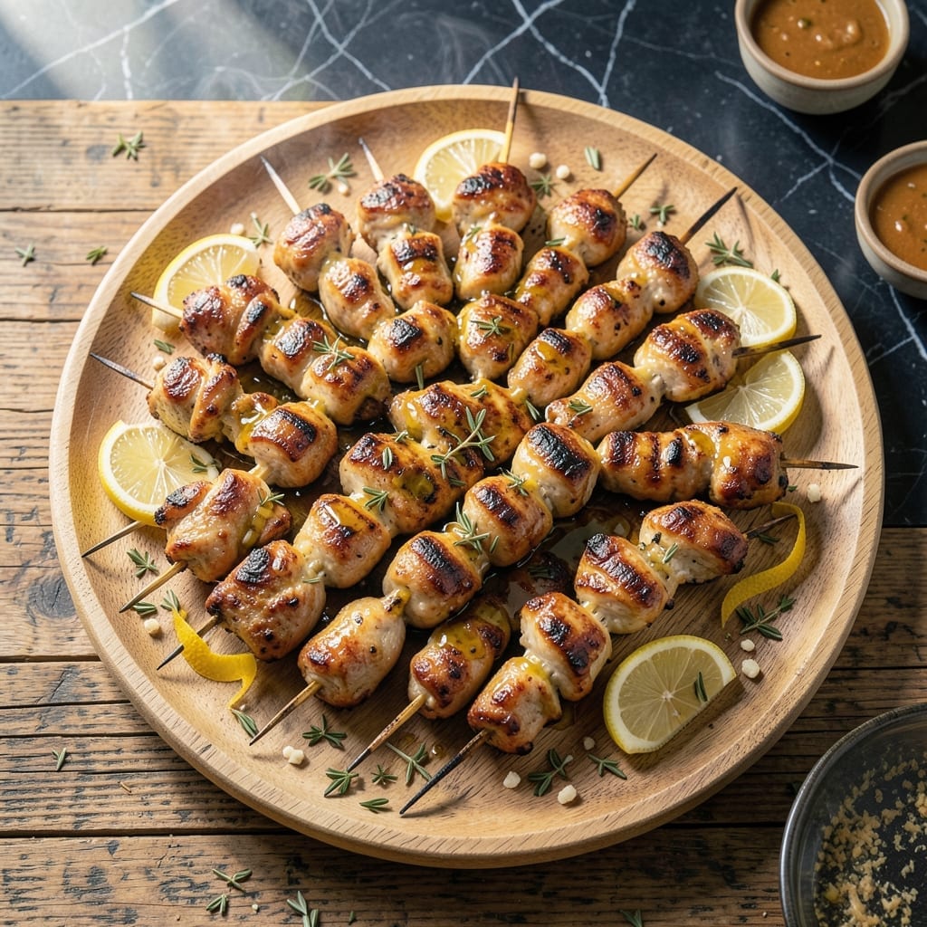Greek Chicken Kebab Recipe: Skewered Mediterranean Flavor