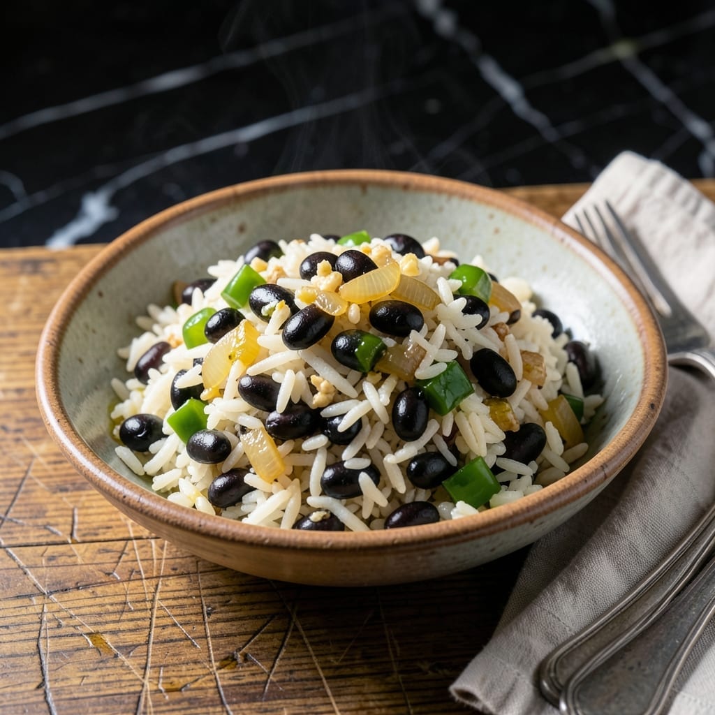 Congri Rice Recipe: Cuban Black Beans and Rice Harmony