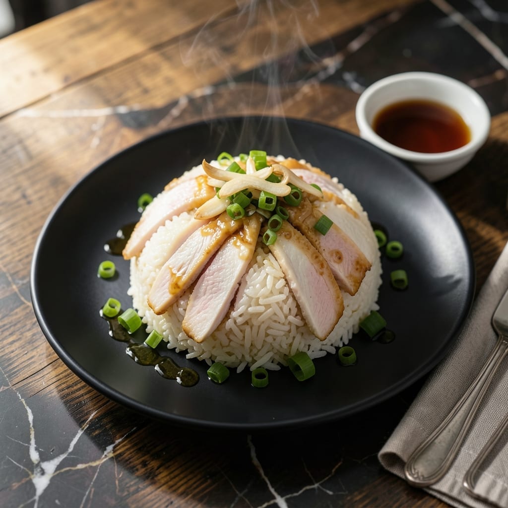 Hainanese Chicken Rice Ball Recipe: Fragrant Ginger-Infused One-Bite Delights