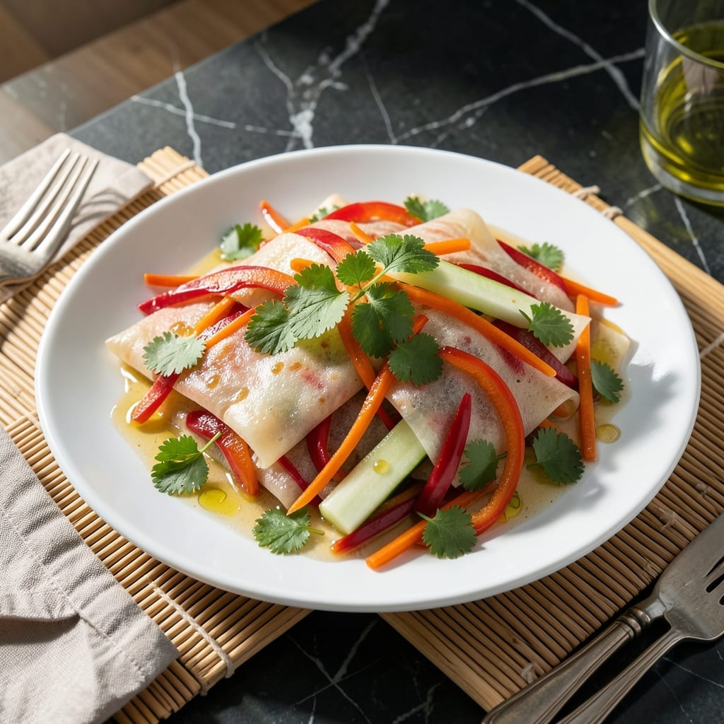 Rice Paper Recipe Ideas: Crispy Spring Roll Wraps With Fresh Fillings Rice Paper Recipe Ideas: Crispy Spring Roll Wraps With Fresh Fillings