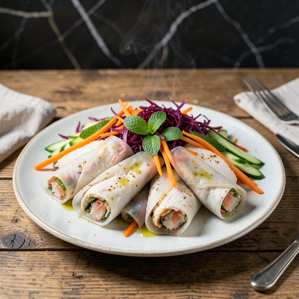 Chicken Spring Roll Recipe Rice Paper: Crispy Wraps With Fresh Fillings