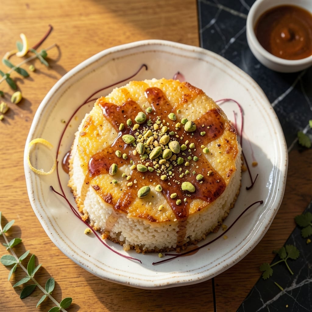 Persian Rice Cake Recipe: Golden Crust With Saffron Aroma