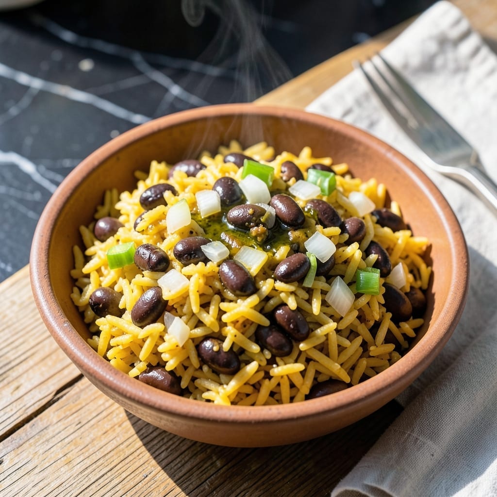 Goya Yellow Rice and Black Beans Recipe: Sofrito-Infused Latin Comfort Goya Yellow Rice and Black Beans Recipe: Sofrito-Infused Latin Comfort
