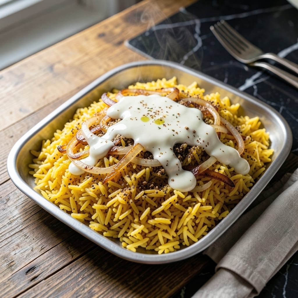 Halal Guys Yellow Rice Recipe: Authentic Street Cart Flavor at Home