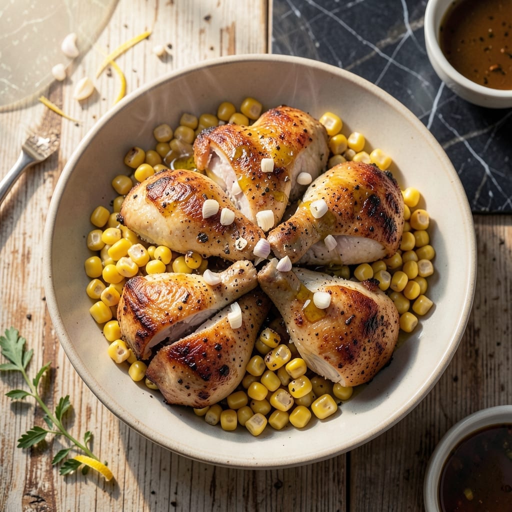 Chicken and Corn Recipe: Sweet Kernel and Tender Bites Harmony