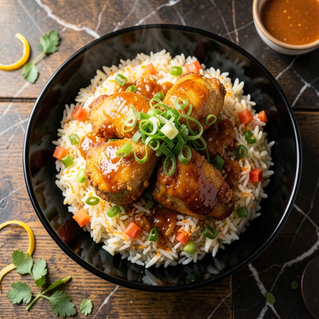 Orange Chicken Fried Rice Recipe: Sweet Citrus Wok-Fried Delight