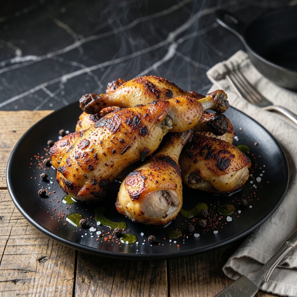 Charred Chicken Recipe: Smoky Depth With Crispy Edges