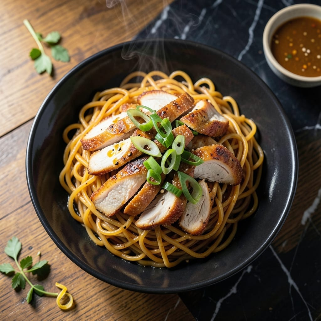 Chicken Lomein Recipe: Savory Wok-Tossed Noodles With Tender Chicken Chicken Lomein Recipe: Savory Wok-Tossed Noodles With Tender Chicken