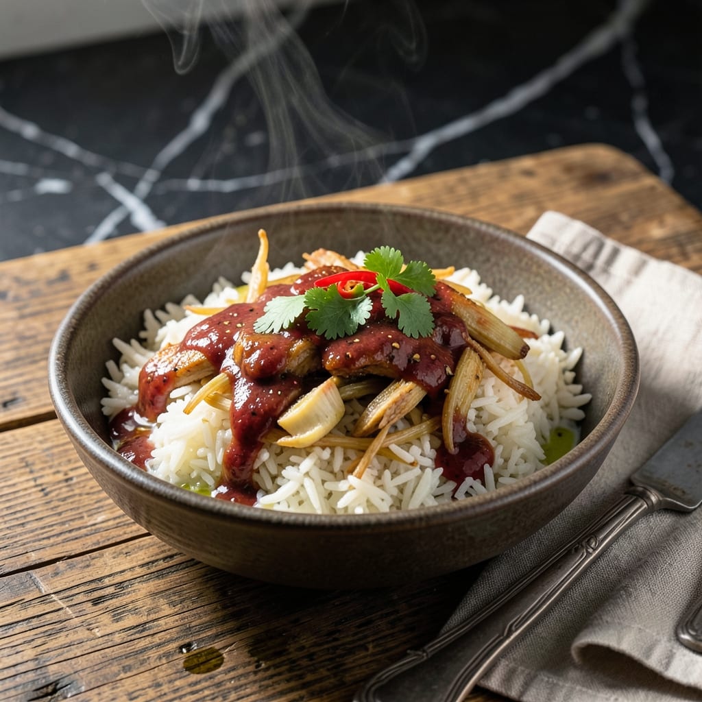 Laksa Rice Recipe: Fragrant Coconut Curry Over Fluffy Grains