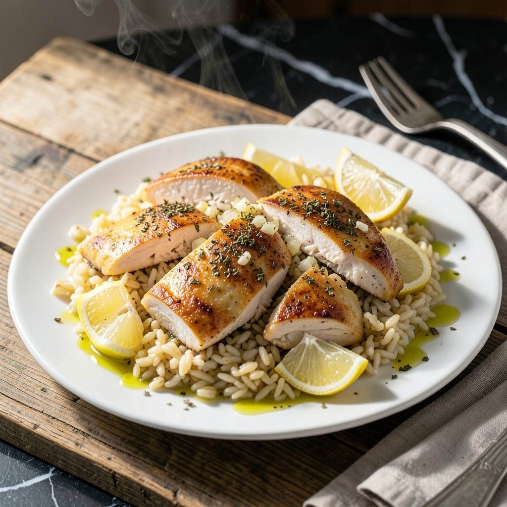 Chicken Orzo Crockpot Recipe: Slow-Cooked Lemon-Herb Infusion Chicken Orzo Crockpot Recipe: Slow-Cooked Lemon-Herb Infusion