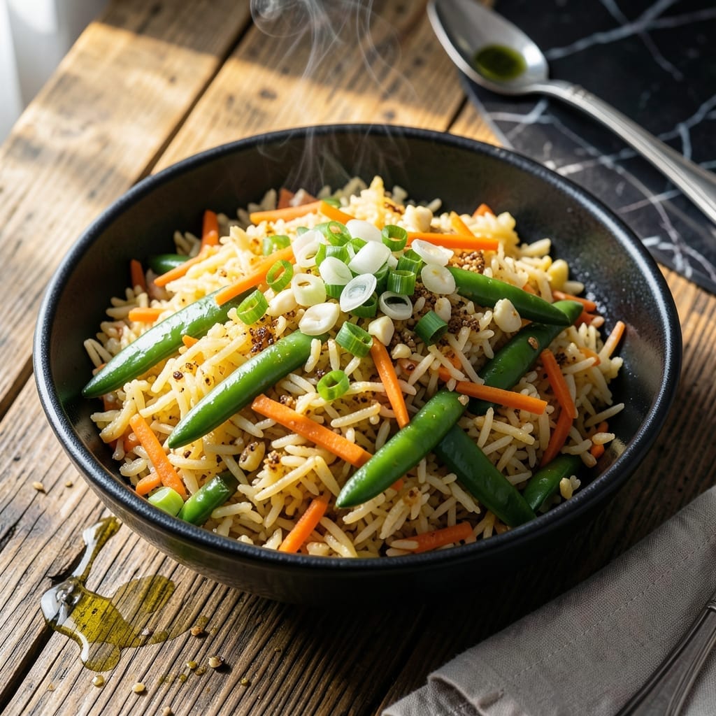 Veg Fried Rice Recipe Indian: Street-Style Spice with Wok-Charred Veggies