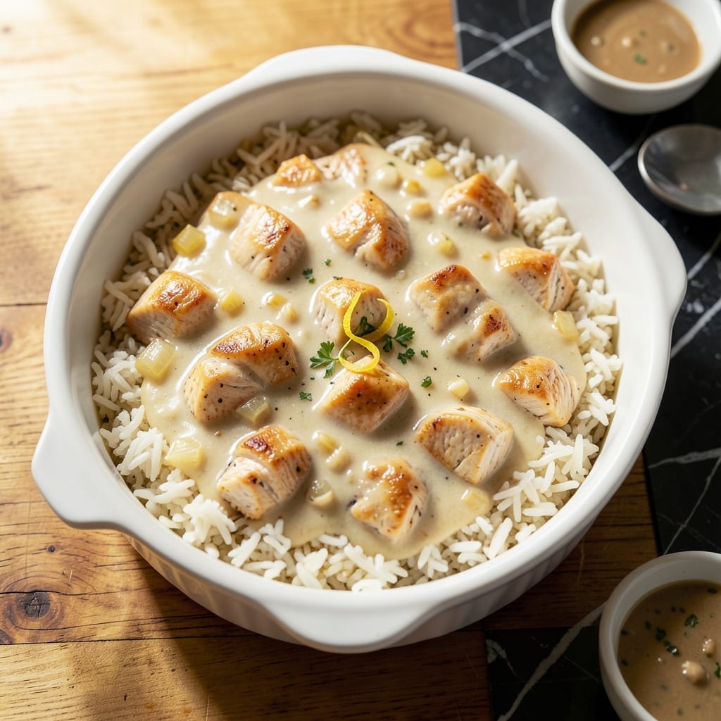 Lipton Soup Chicken and Rice Casserole Recipe: Classic Comfort With a Creamy Twist