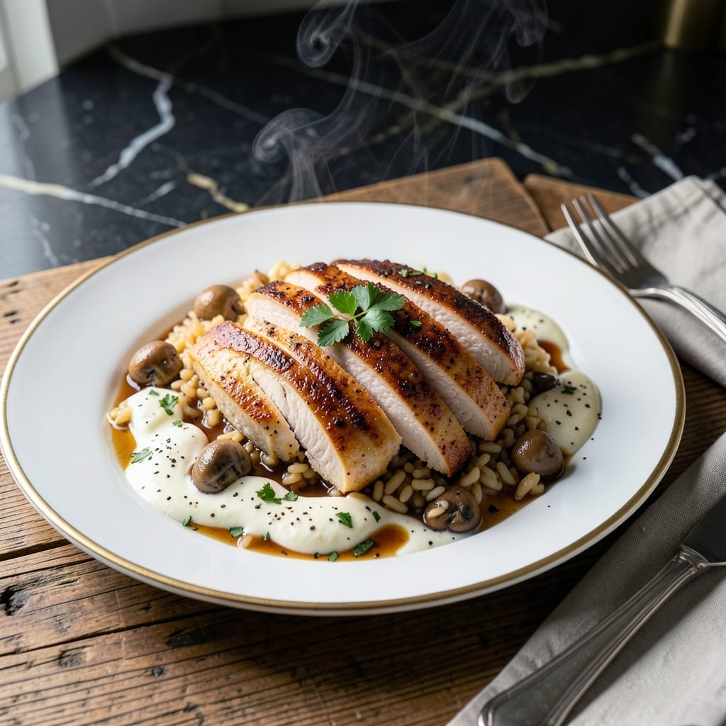 Chicken Marsala Orzo Recipe: Wine-Infused Comfort With Tender Chicken Chicken Marsala Orzo Recipe: Wine-Infused Comfort With Tender Chicken