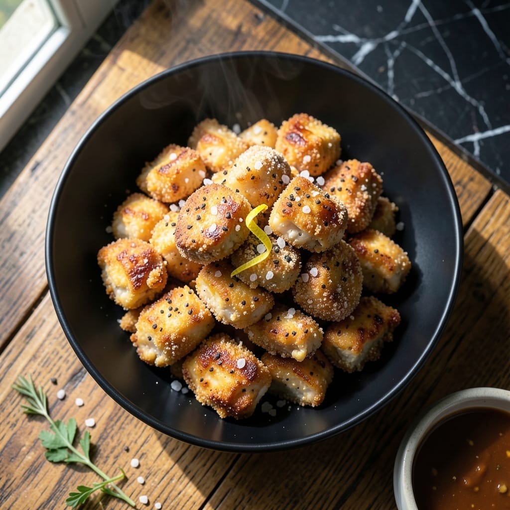 Crazy Chicken Recipe: Crispy Cornstarch-Coated Bites