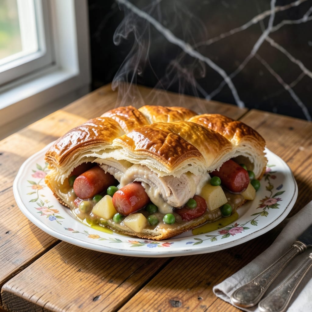 Chicken Pastel Recipe: Filipino-Style Savory Pie With Flaky Crust Chicken Pastel Recipe: Filipino-Style Savory Pie With Flaky Crust