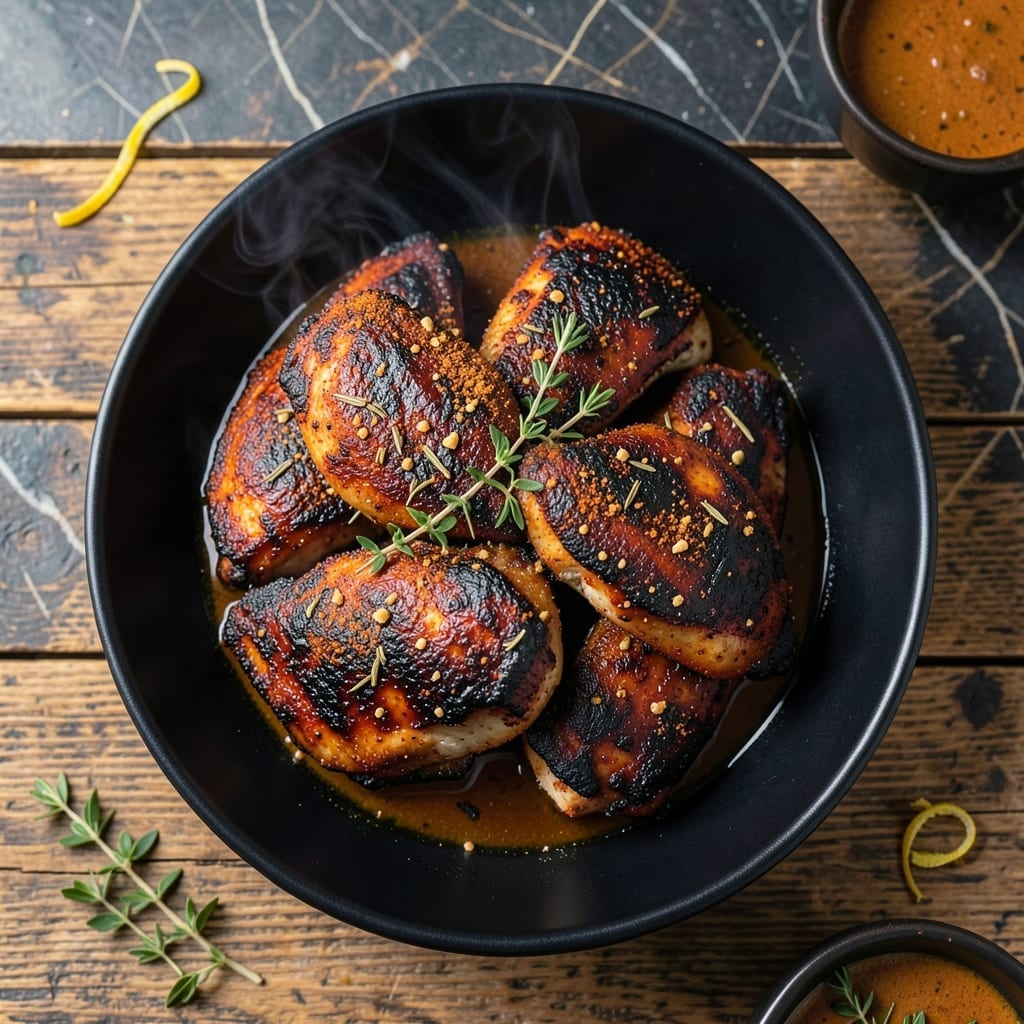 Grilled Blackened Chicken Recipe: Smoky Spice Crust With Juicy Bites