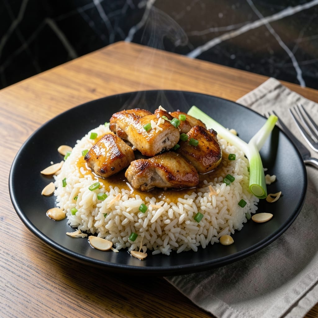 Sticky Rice With Chicken Recipe: Thai-Inspired One-Pot Meal