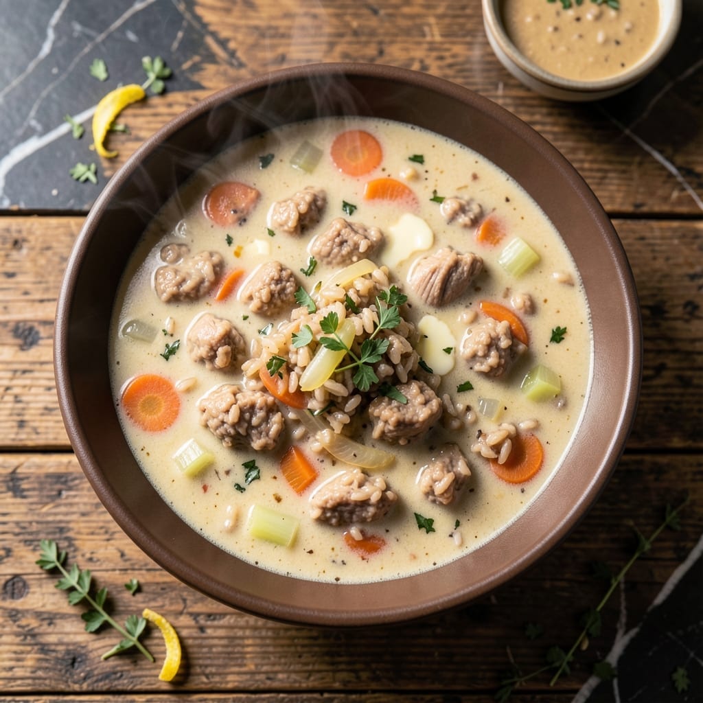 Creamy Wild Rice Turkey Soup Recipe: Velvety Broth With Nutty Grains