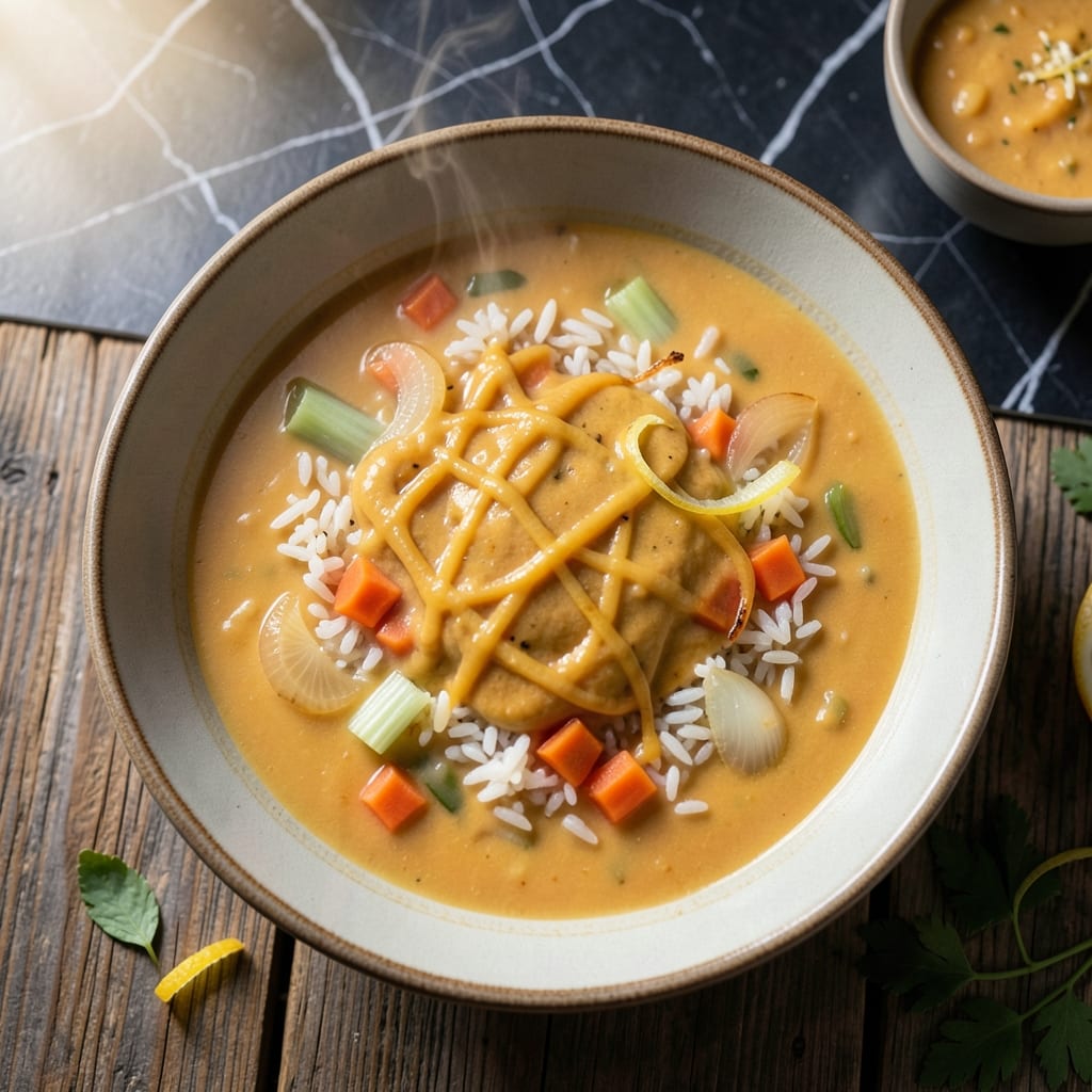Cheddar Cheese Soup and Rice Recipe: Velvety Cheese With Hearty Rice Bites Cheddar Cheese Soup and Rice Recipe: Velvety Cheese With Hearty Rice Bites