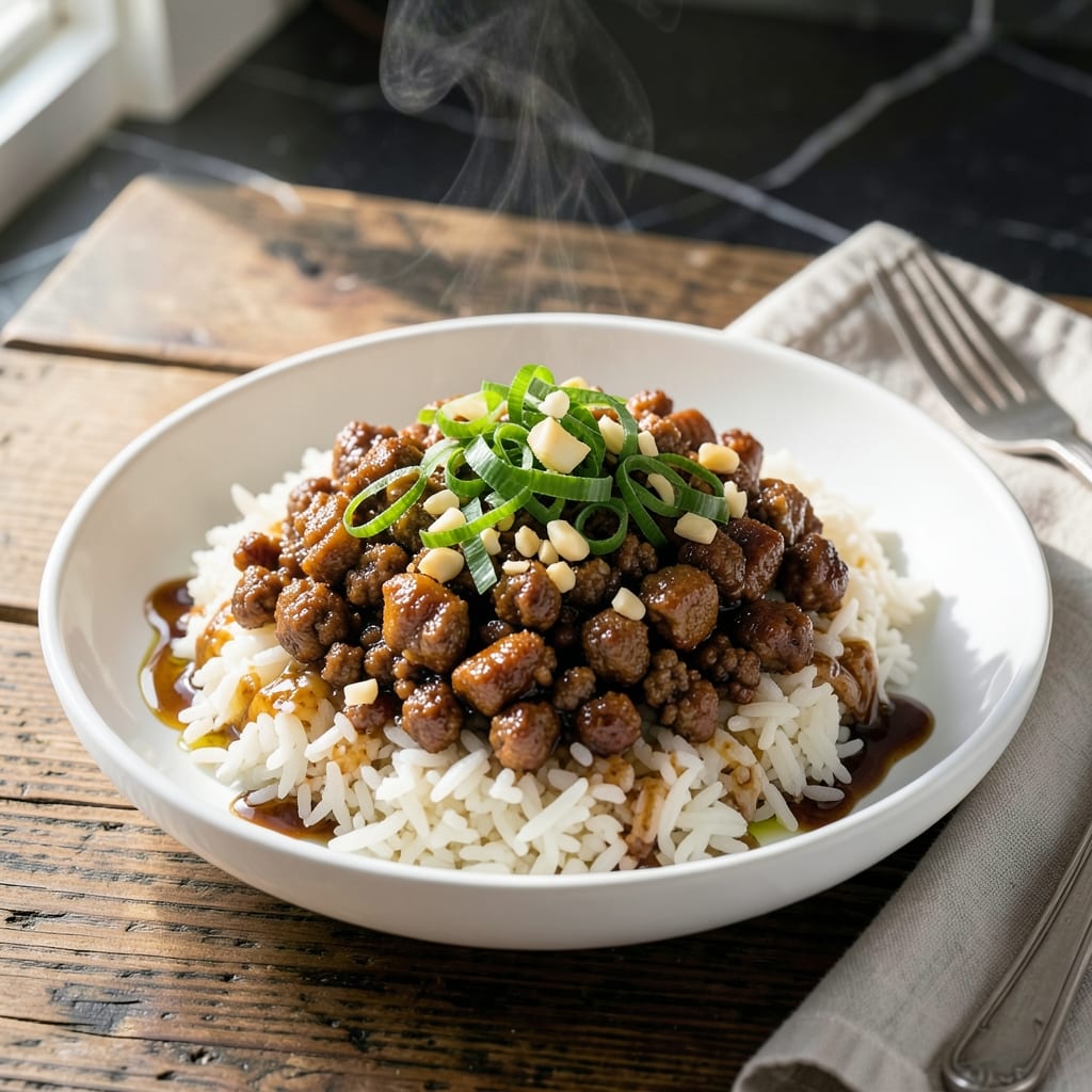 Minced Pork and Rice Recipe: Savory Bites in Every Grain Minced Pork and Rice Recipe: Savory Bites in Every Grain