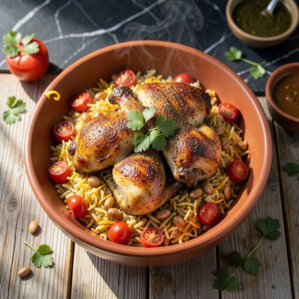 Lebanese Roasted Chicken Recipe: Spice-Rubbed Middle Eastern Flavor