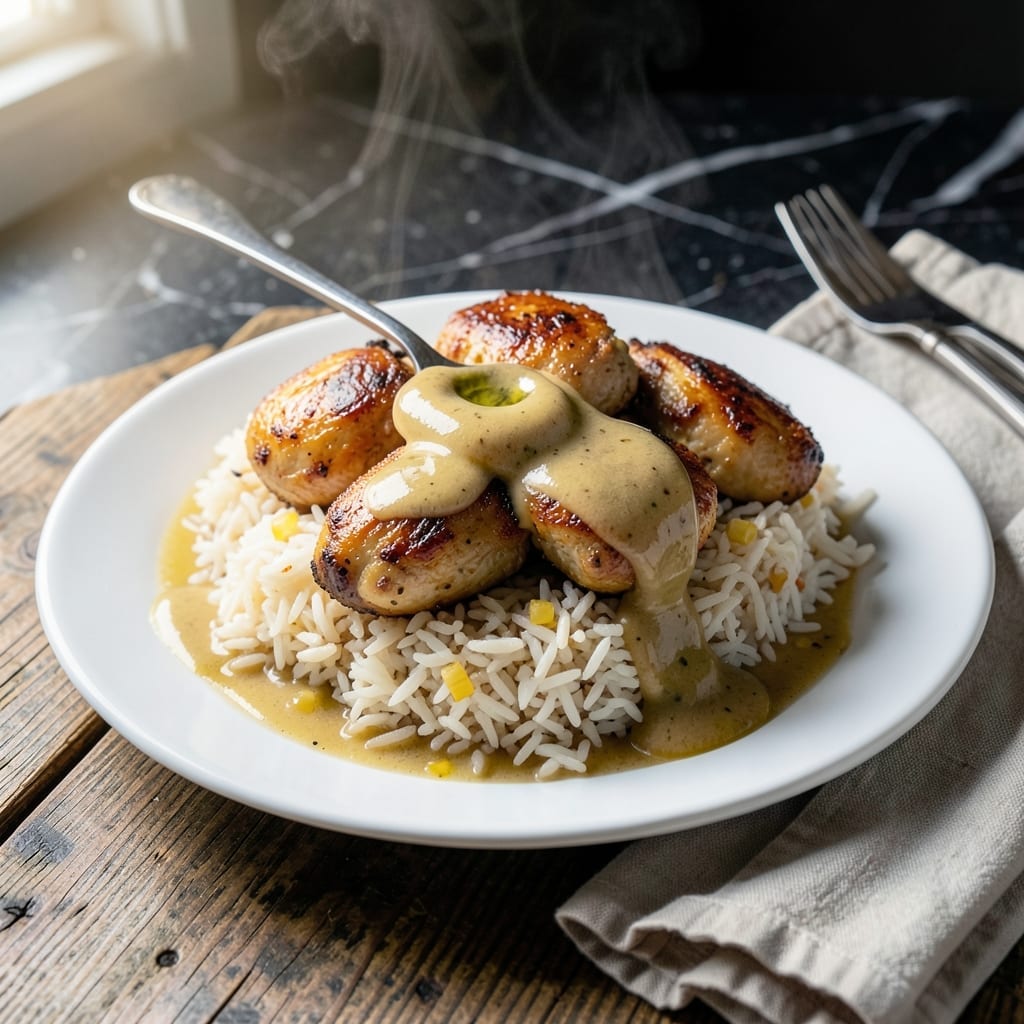 Chicken Rice and Gravy Recipe: Southern-Style Comfort in a Bowl