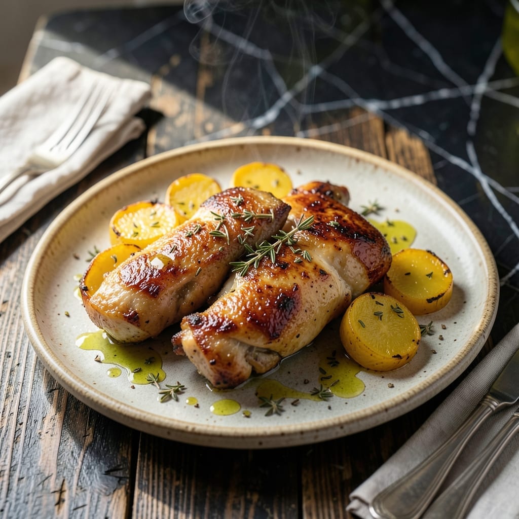 Chicken and Yellow Squash Recipe: Summer Garden Harvest in One Pan