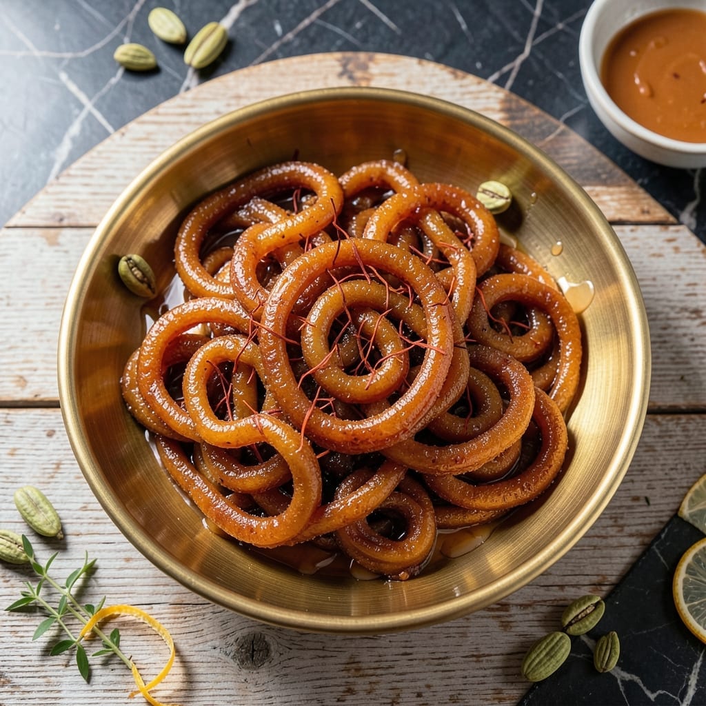 Jalebi Recipe With Rice Flour: Crispy Syrup-Soaked Spirals Jalebi Recipe With Rice Flour: Crispy Syrup-Soaked Spirals