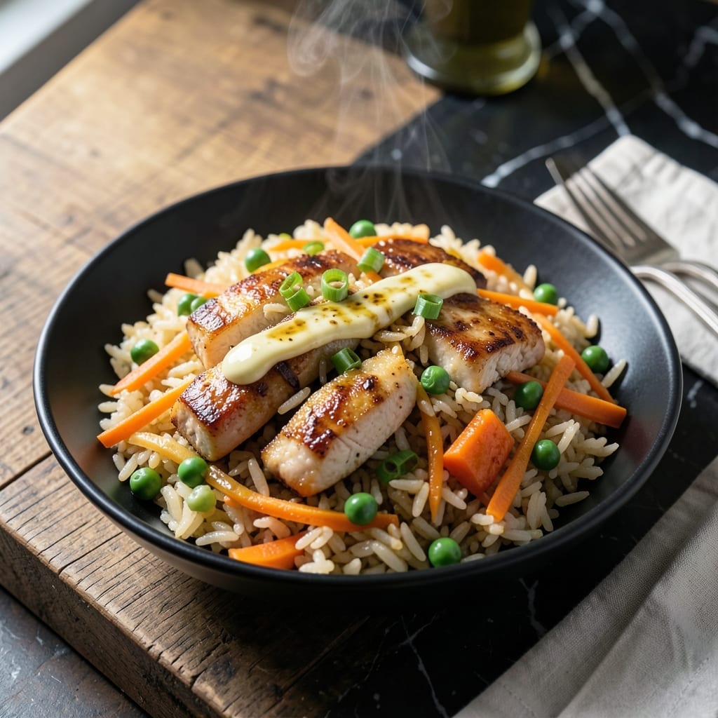 Home Made Chicken Fried Rice Recipe: Savory Wok-Fried Comfort
