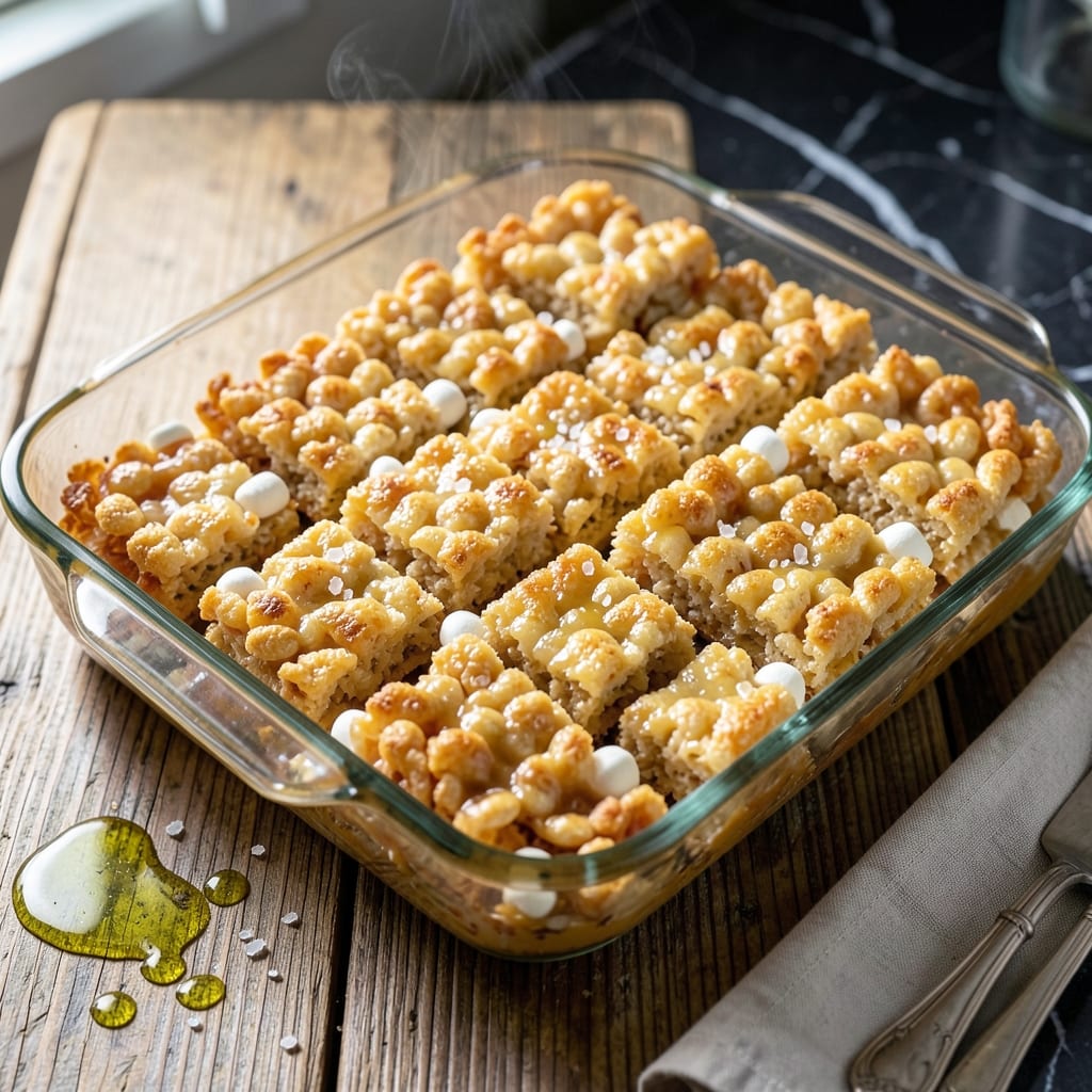 Fluffy Rice Krispy Treats Recipe: Marshmallow Clouds With Crunch Fluffy Rice Krispy Treats Recipe: Marshmallow Clouds With Crunch