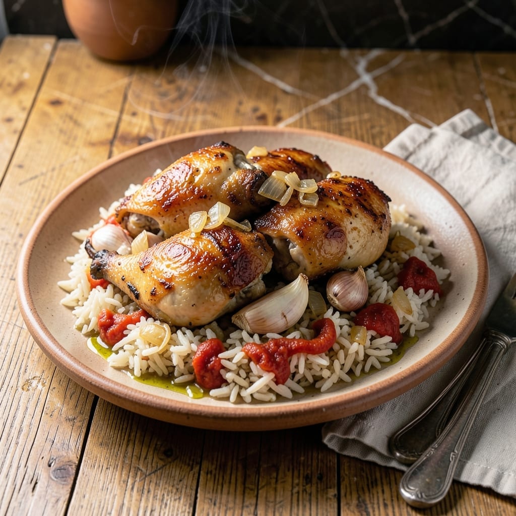 Croatian Chicken and Rice Recipe: Herb-Infused One-Pot Tradition