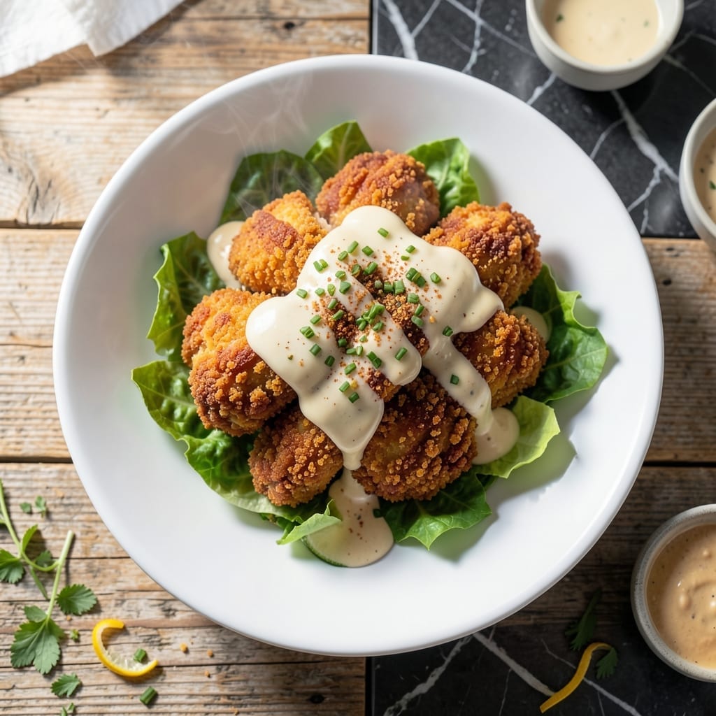 Healthy Chicken Fried Chicken Recipe: Crispy Oven-Baked Crunch Without the Guilt