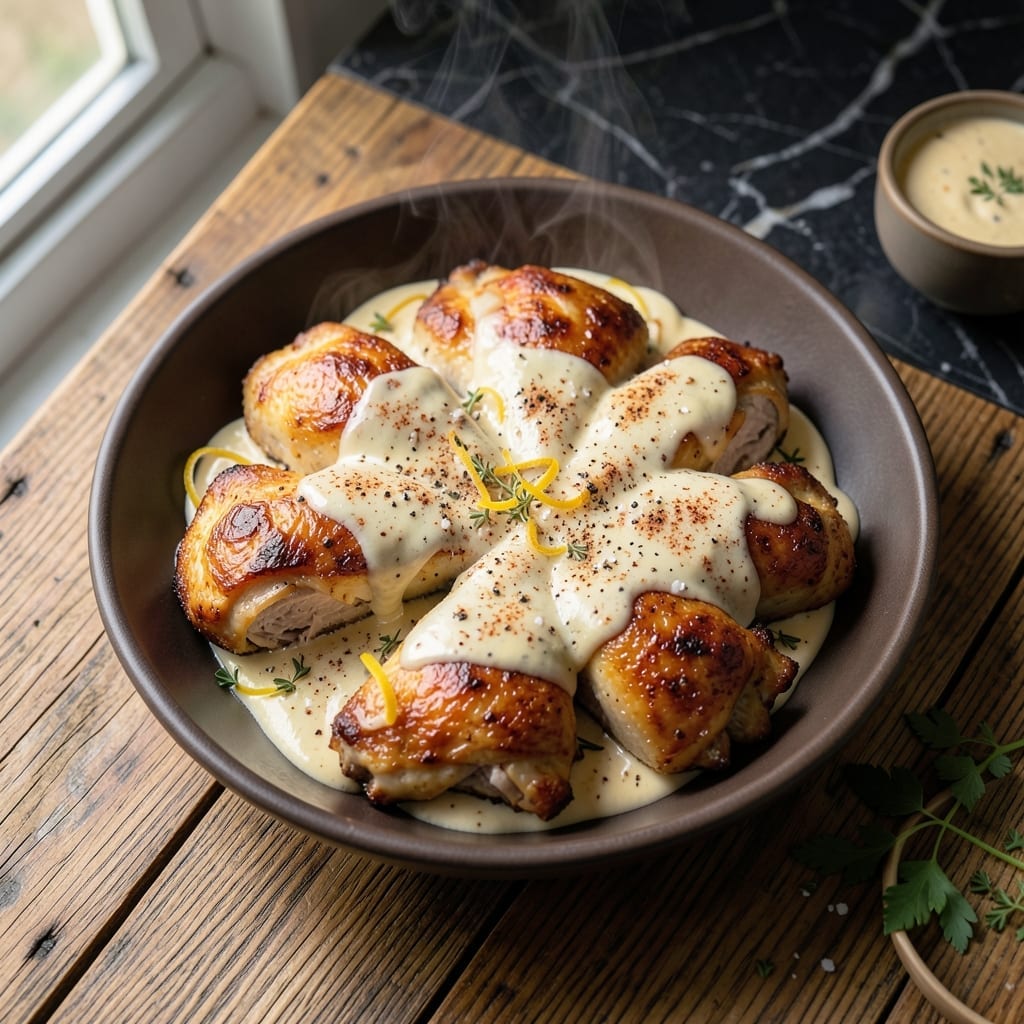 Mayonnaise Chicken Recipe: Crispy Skin and Moist Meat