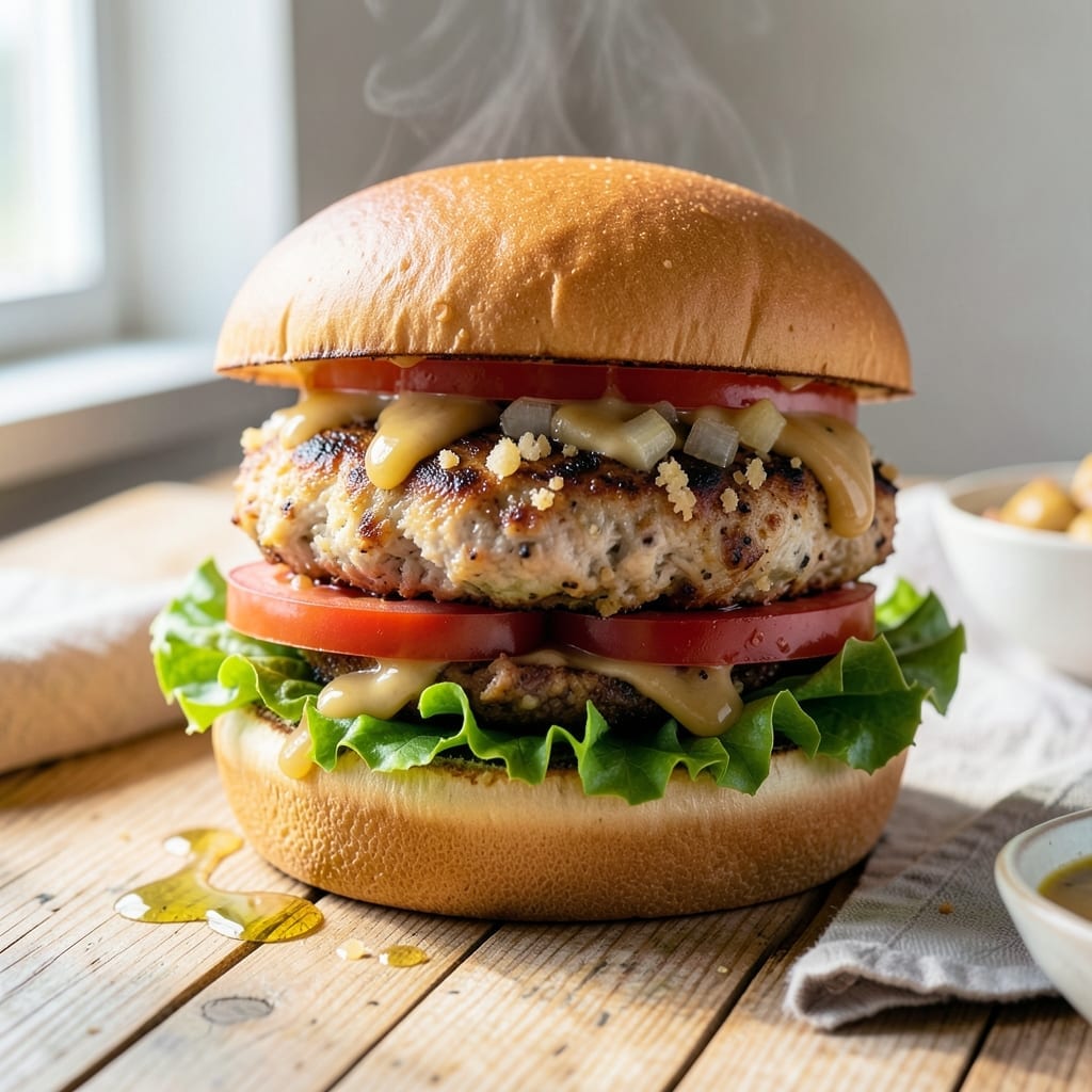Homemade Chicken Burger Recipe: Juicy Patties With Crispy Golden Crust