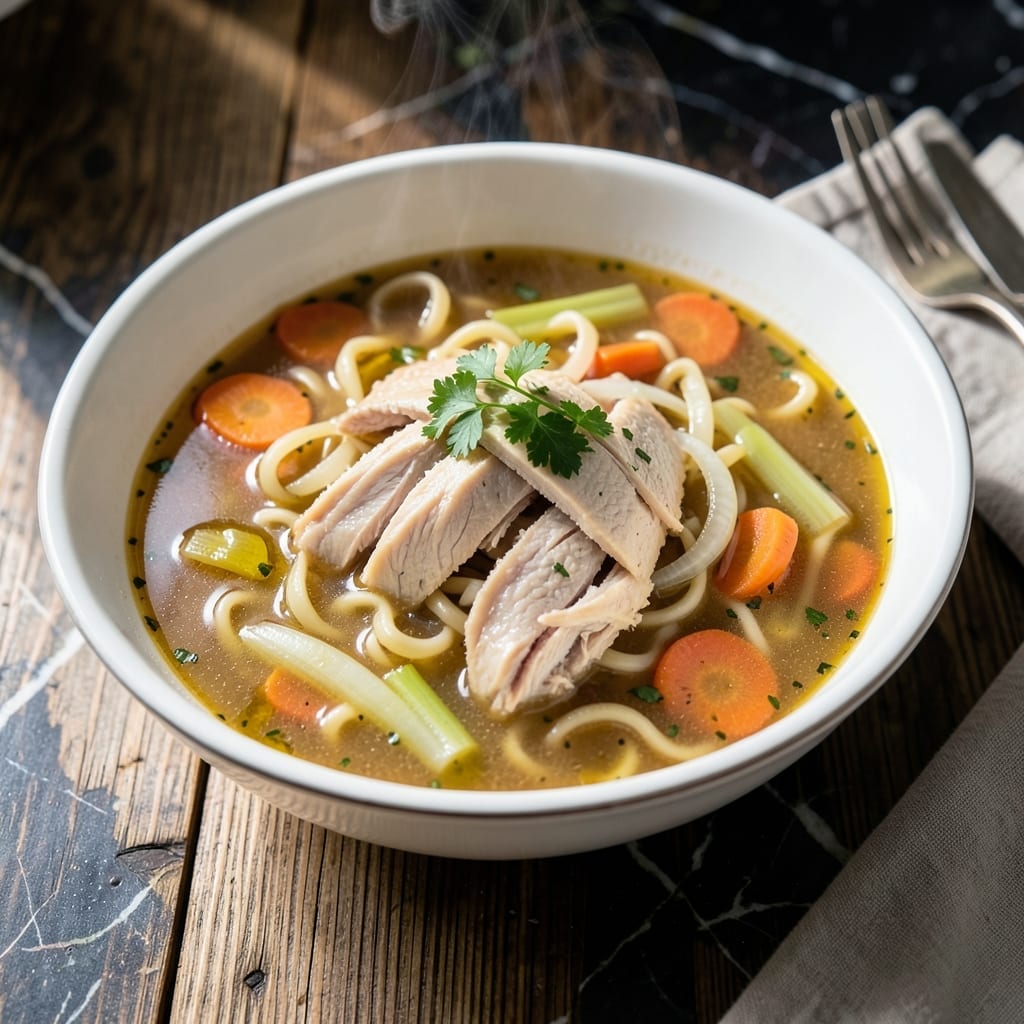 Chicken Noodle Soup Recipe: Grandma's Healing Bowl