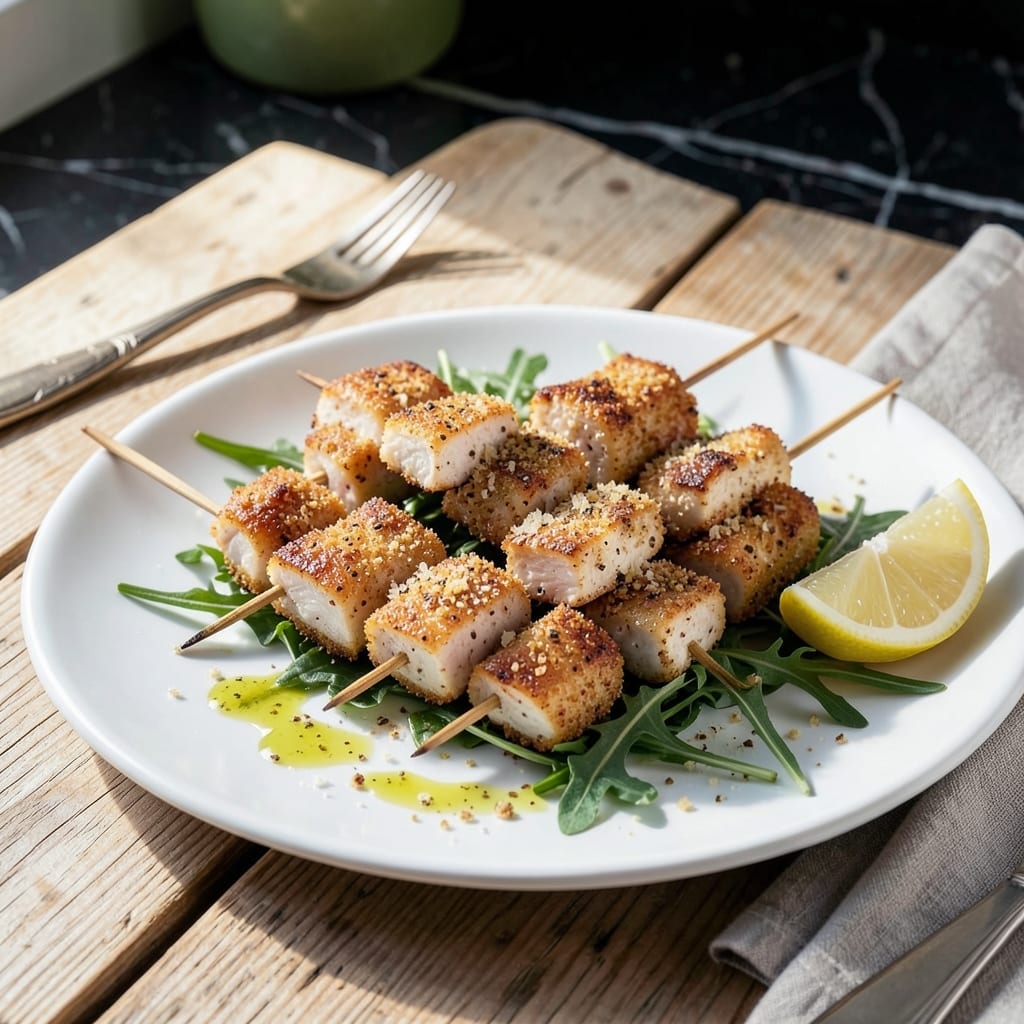Chicken Spiedini Recipe Oven: Skewered Bites with Herb-Infused Breadcrumbs Chicken Spiedini Recipe Oven: Skewered Bites with Herb-Infused Breadcrumbs