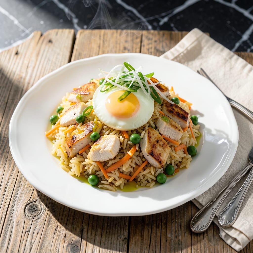 Chinese Chicken Fried Rice Recipe UK: Authentic Wok-Fired Flavor at Home