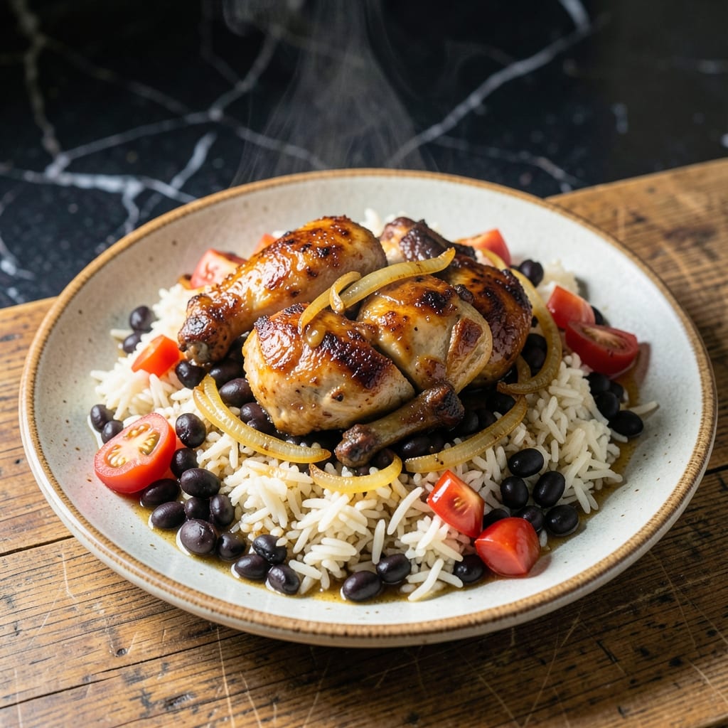 Mexican Chicken Black Beans and Rice Recipe: Fiesta Flavors in One Pot